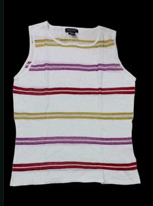 Newyork Company Striped Tank Top