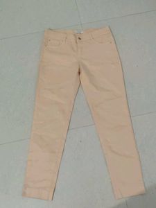 Peach Skinny Jeans