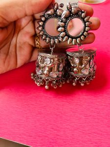 Oxidised Earrings