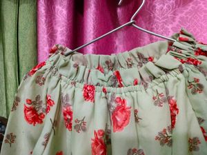 Off Shoulder Floral Top