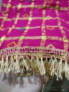 Hot Pink Cotton Dupatta 🩷