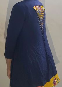 Blue Women Shrug