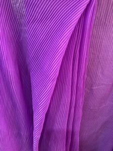 Elegant Lavender Saree🌷💗 free with the petticoat