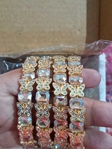 Butterfly Golden Bangles