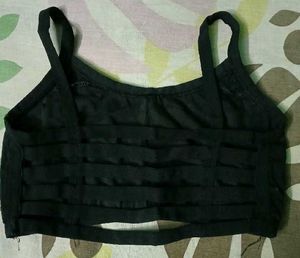 Black Sports Bra