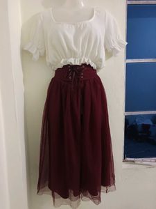 Mesh Skirt