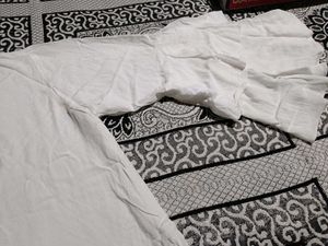 White Embroidered Top