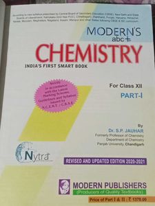 Class 12th Chemistry Moder Abc Part 1