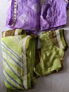 Today Sale Only 🥳🥳 🎉 2 Saree Combo