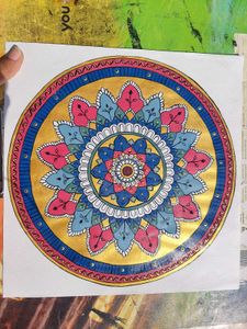 colourfull handmade mandala art design ✨️