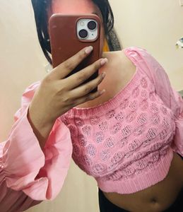 Sale- 100rs Off Crop Winter Top