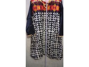 Beautiful Geometric Design Kurti:- Length- 84 Cm &amp; Bust Size- 112 Cm