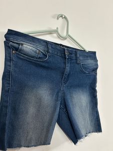Splash Denim Shorts