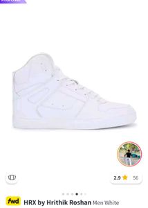 HRX by Hrithik Roshan White Sneakers