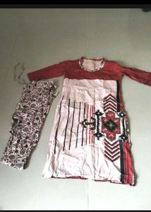 Cotton Kurta Pant Set