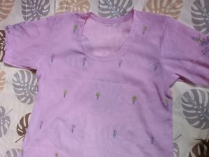 Sheer Pink Kurta