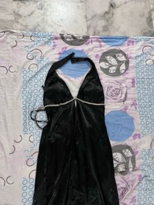 Vintage hill Satin Gown🖤✨
