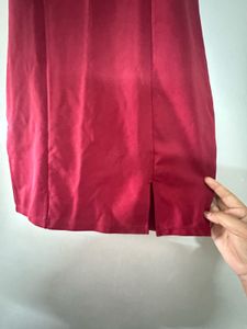 Red Bodycon Mini Dress