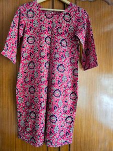 Block Print Cotton Kurti
