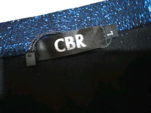Teal Blue Cocktail Glitter Dress With Slit UK