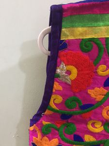 Beautiful Floral Embroidery Coatie