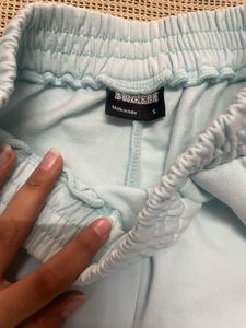 Light Blue B logo Joggers