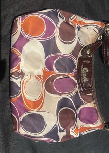 Coach crossbody Signature Print