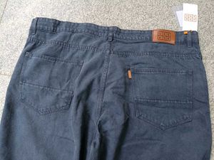 Urbano Wide Leg Denim Jeans, Waist 44 inch