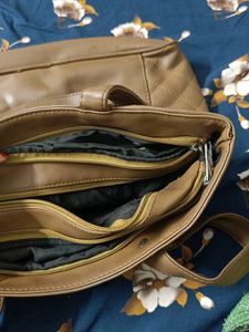 New Grey Boxy Sling Bag