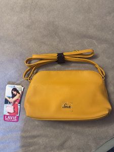 Lavie Mustard Crossbody Bag