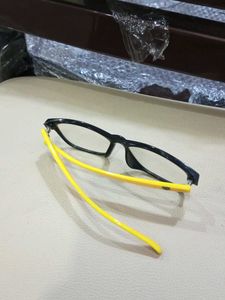 Stylish Yellow Frame Glasses