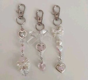 Kawaii Heart Charm Keychains
