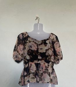 Floral Print tops