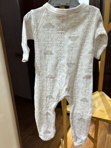 Miarcus White Bear Onesie