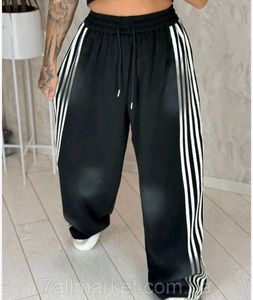 Striped Black Pants