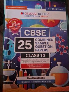 "CBSE OSWAAL 25  SAMPLE PAPERS"