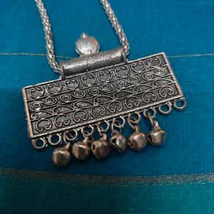 Navratri Oxidised Necklace