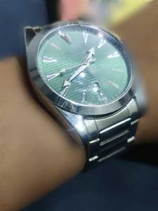 Stylish Green Rolex Dial Watch