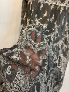 Grey Lace Dress