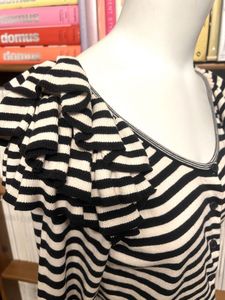 H&amp;m Striped Cotton Cardigan Sweater