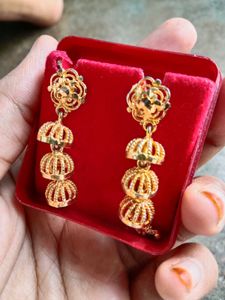 Gold Dangle Earrings