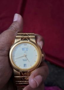 Westar Quartz Gold Watch swiss not working