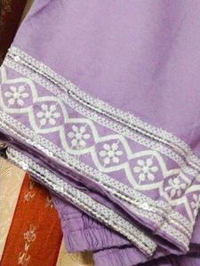 Women Naira Cut Anarkali Embroidery