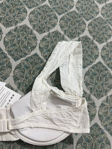 Trendyol White Bralette Top, Bust- 38/36