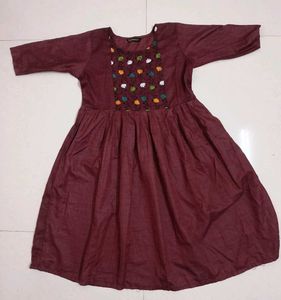Maternity / Feeding Anarkali Kurta
