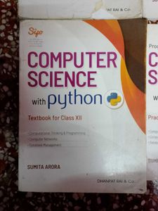 Computer Science Sumita Arora Class 11th And 12th