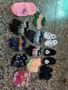 Baby Socks & Booties Bundle