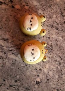 Cat With Froggy Cap Charm