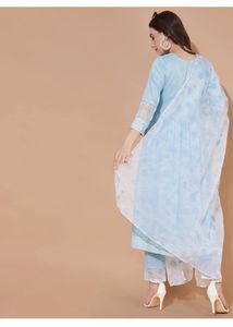 Blue Kurti (set Of 3)