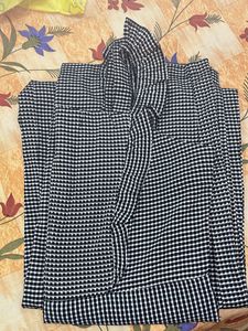 Checkered Wide Leg Jumpsuit